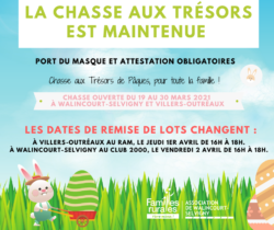 Chasse aux tresors paques