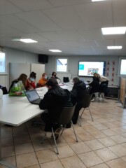 participants atelier numérique