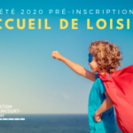 pré-inscription centre aéré été 2020 centre social Familles rurales