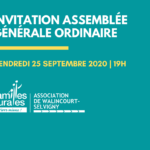 Assemblée générale ordinaire 25 septembre 2020 FR Walincourt