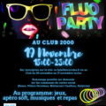 Soirée fluo 19 novembre