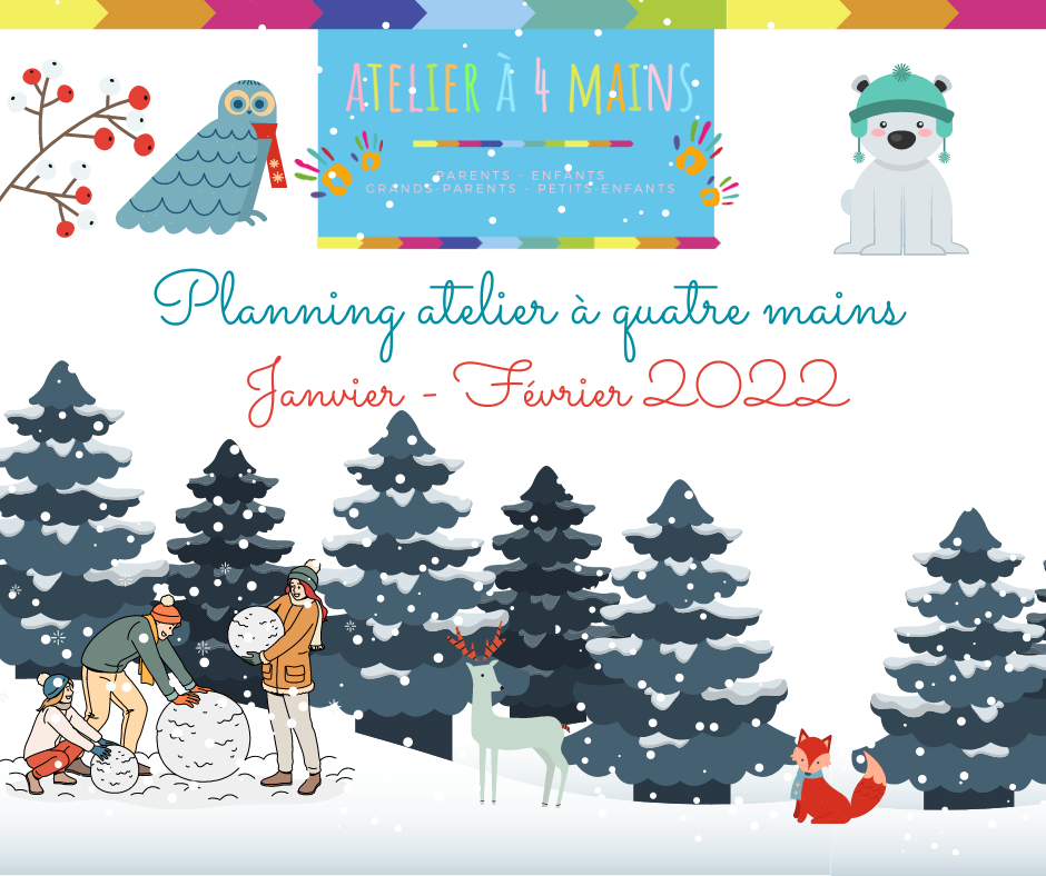 Planning a quatre mains janvier fevrier 2022