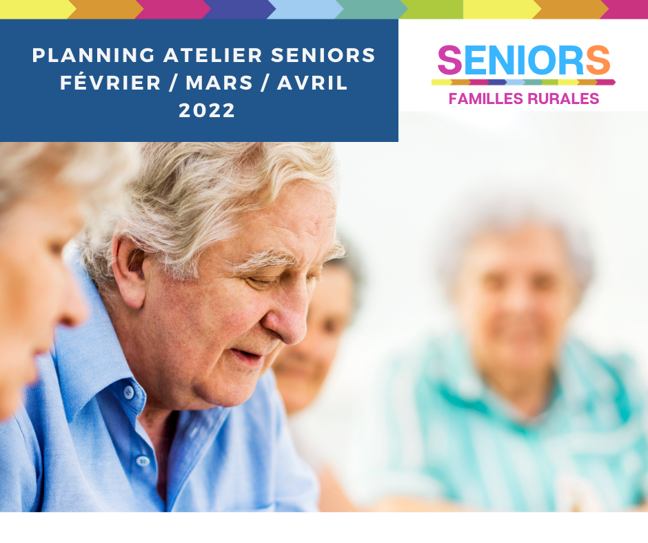 planning atelier seniors