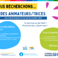 nous recherchons animateurs