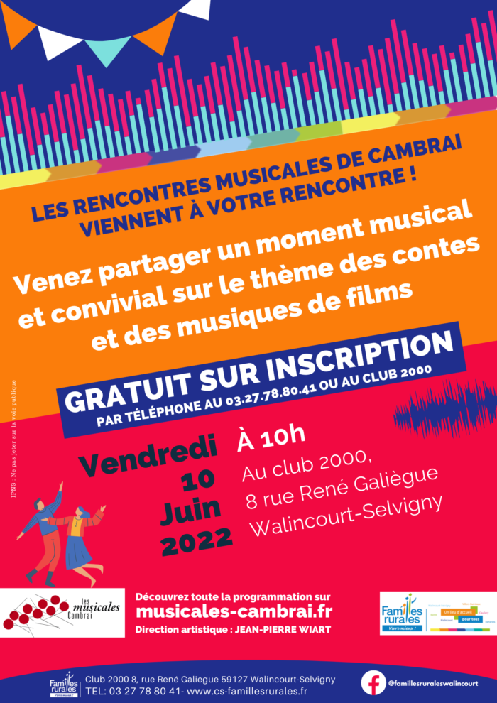 Les rencontres musicales de cambrai 