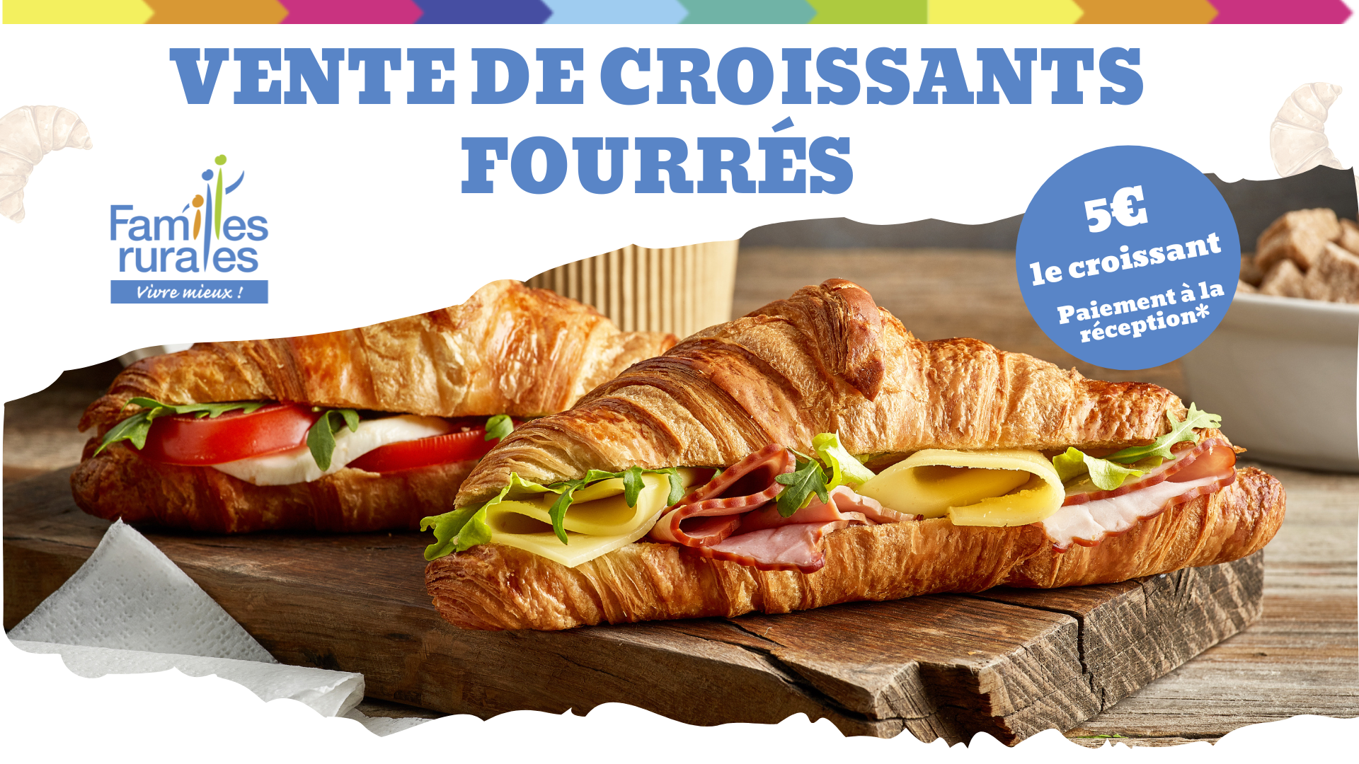 croissant fourrés