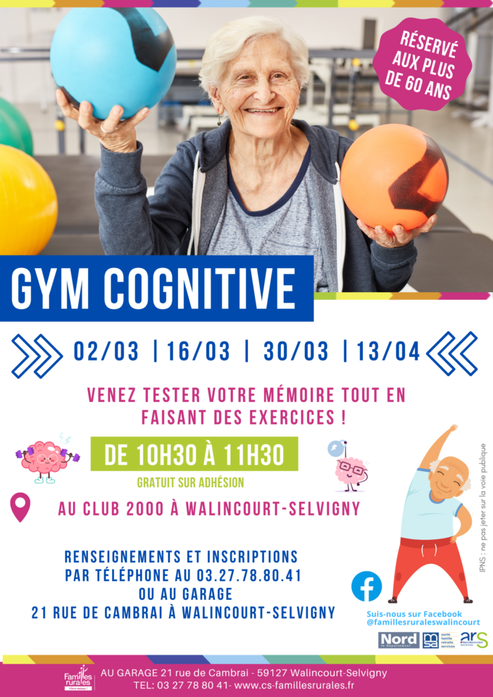 gym cognitive +60 walincourt