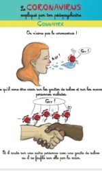 Une bande-dessinée pour aborder le coronavirus